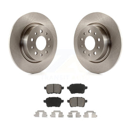 [Rear] 2014-2020 Fiat 500L Premium OE Brake Rotors & Ceramic Pads Kit For Max Braking