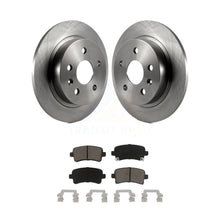 Charger l&#39;image dans la galerie, Rear Disc Brake Rotors Ceramic Pad Kit For Chevrolet Malibu Buick LaCrosse Regal