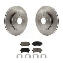 Charger l&#39;image dans la galerie, Rear Brake Rotors Ceramic Pad Kit For Chevrolet Malibu Buick Impala LaCrosse XTS