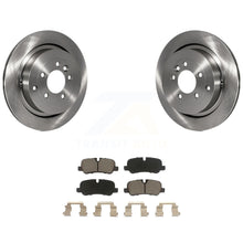 Load image into Gallery viewer, Rear Disc Brake Rotors And Ceramic Pads Kit For Land Rover Range Sport LR4 LR3