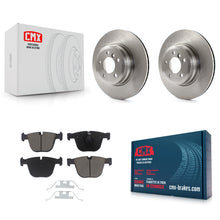 Load image into Gallery viewer, Rear Disc Brake Rotors And Ceramic Pads Kit For BMW X5 X6