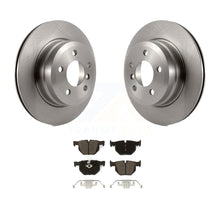 Load image into Gallery viewer, Rear Disc Brake Rotors And Ceramic Pads Kit For BMW X5 X6