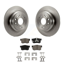 Load image into Gallery viewer, Rear Disc Brake Rotors And Ceramic Pads Kit For Honda Crosstour Accord