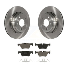 Charger l&#39;image dans la galerie, Rear Disc Brake Rotors And Ceramic Pads Kit For BMW 328i xDrive