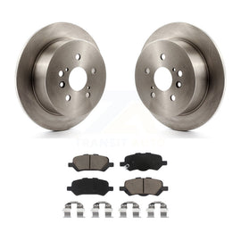 [Rear] 2009-2016 Toyota Venza Premium OE Brake Rotors & Ceramic Pads Kit For Max Braking