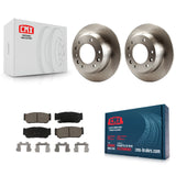 Rear Brake Rotors & Ceramic Pad Kit For Kia Sedona Hyundai Entourage To 04/27/06
