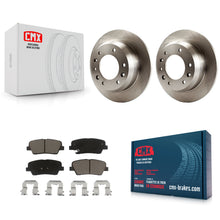Load image into Gallery viewer, Rear Disc Brake Rotors And Ceramic Pads Kit For Kia Sedona Hyundai Entourage