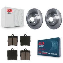 Load image into Gallery viewer, Rear Brake Rotors Ceramic Pad Kit For Mercedes-Benz C230 C240 Chrysler Crossfire