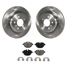 Charger l&#39;image dans la galerie, Rear Brake Rotors &amp; Ceramic Pad Kit For BMW 528i 535i xDrive 535d ActiveHybrid 5