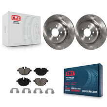 Load image into Gallery viewer, Rear Brake Rotors &amp; Ceramic Pad Kit For BMW 528i 535i xDrive 535d ActiveHybrid 5