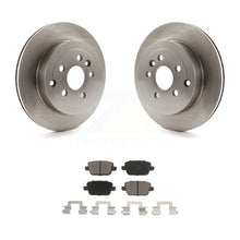 Charger l&#39;image dans la galerie, Rear Disc Brake Rotors And Ceramic Pads Kit For 2008-2011 Land Rover LR2