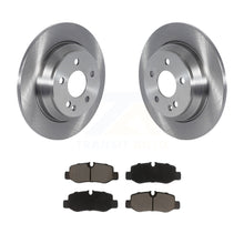 Charger l&#39;image dans la galerie, Rear Disc Brake Rotors And Ceramic Pads Kit For Mercedes-Benz Metris