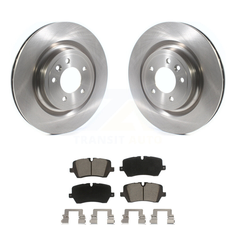 Rear Disc Brake Rotors And Ceramic Pads Kit For Land Rover Range Sport Discovery