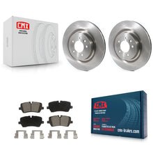 Load image into Gallery viewer, Rear Disc Brake Rotors And Ceramic Pads Kit For Land Rover Range Sport Discovery