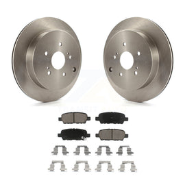 [Rear] 2009-2013 Suzuki Grand Vitara Premium OE Brake Rotors & Ceramic Pads Kit For Max Braking