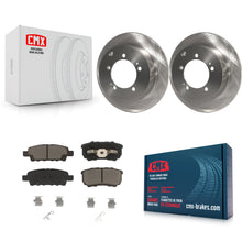 Load image into Gallery viewer, Rear Disc Brake Rotors And Ceramic Pads Kit For Mitsubishi Lancer Outlander