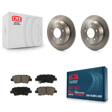 Load image into Gallery viewer, Rear Brake Rotor Ceramic Pad Kit For 14-17 Kia Rondo With Electric Parking