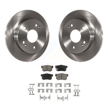 Load image into Gallery viewer, Rear Disc Brake Rotors And Ceramic Pads Kit For 1997-2001 Honda Prelude