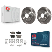 Load image into Gallery viewer, [Rear] 1997-2001 Honda Prelude Premium OE Brake Rotors &amp; Ceramic Pads Kit For Max Braking
