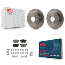 Load image into Gallery viewer, Rear Disc Brake Rotors And Ceramic Pads Kit For Honda Civic Acura EL