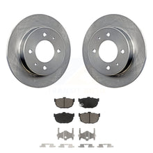 Load image into Gallery viewer, Rear Disc Brake Rotors And Ceramic Pads Kit For Hyundai Elantra Tiburon