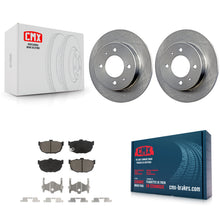 Load image into Gallery viewer, Rear Disc Brake Rotors And Ceramic Pads Kit For Hyundai Elantra Tiburon