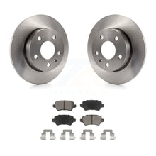 Charger l&#39;image dans la galerie, Rear Disc Brake Rotors And Ceramic Pads Kit For 2008-2009 Saturn Astra