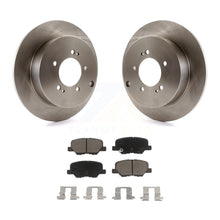 Load image into Gallery viewer, Rear Disc Brake Rotors And Ceramic Pads Kit For 2013 Mitsubishi Outlander 3.0L