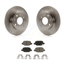 Charger l&#39;image dans la galerie, Rear Disc Brake Rotors And Ceramic Pads Kit For Fiat 500