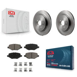 Rear Brake Rotors Ceramic Pad Kit For Ford Explorer Taurus Flex Police Sedan MKT