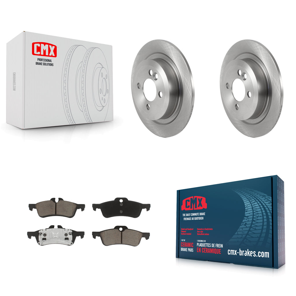 Rear Brake Rotors Ceramic Pad Kit For Mini Cooper With 280mm Diameter Rotor