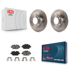 Rear Disc Brake Rotors And Ceramic Pads Kit For Mini Cooper Countryman Paceman