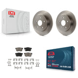 Rear Disc Brake Rotors And Ceramic Pads Kit For 2010-2013 Suzuki Kizashi