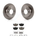 Rear Disc Brake Rotors And Ceramic Pads Kit For Kia Spectra Spectra5 K8C-102142