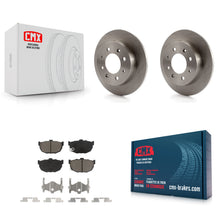 Load image into Gallery viewer, Rear Disc Brake Rotors And Ceramic Pads Kit For Kia Spectra Spectra5 K8C-102142