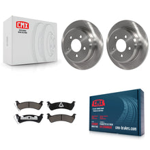 Load image into Gallery viewer, Rear Disc Brake Rotors And Ceramic Pads Kit For Jeep Grand Cherokee K8C-102144
