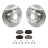 Rear Disc Brake Rotors And Ceramic Pads Kit For Audi TT Quattro K8C-102147