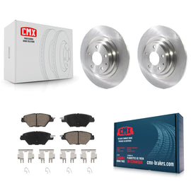 Rear Disc Brake Rotors And Ceramic Pads Kit For 2016-2022 Mazda CX-9 K8C-102148