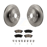 Rear Brake Rotors Ceramic Pad Kit For Lexus IS300 IS350 GS350 RC350 RC300 IS200t