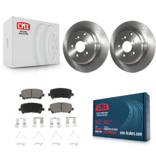 Load image into Gallery viewer, Rear Disc Brake Rotors And Ceramic Pad Kit For Honda Odyssey Pilot Acura MDX ZDX