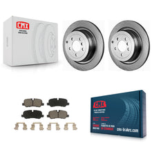 Load image into Gallery viewer, Rear Disc Brake Rotors And Ceramic Pads Kit For Land Rover Range K8C-102160