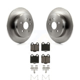 Rear Disc Brake Rotors & Ceramic Pad Kit For Lexus SC430 IS300 GS300 GS400 GS430