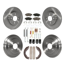 Load image into Gallery viewer, Front Rear Disc Brake Rotor Ceramic Pad &amp; Drum Kit (7Pc) For 2015-2020 Honda Fit