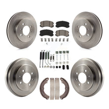 Load image into Gallery viewer, Front Rear Disc Brake Rotor Ceramic Pad And Drum Kit (7Pc) For Mitsubishi Lancer