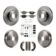 Load image into Gallery viewer, Front Rear Disc Brake Rotors Ceramic Pad Drum Kit (7Pc) For Ford Focus FMSI=1004