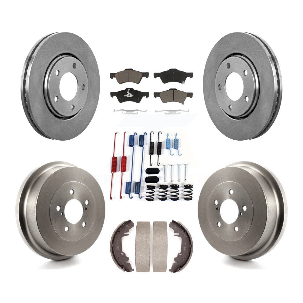 2002 2003 2004 Chrysler Dodge Mopar Hemi Pentastar Trailrated Stow n go Daytona Caravan Voyager Disc rear brakes Drum Non-ABS