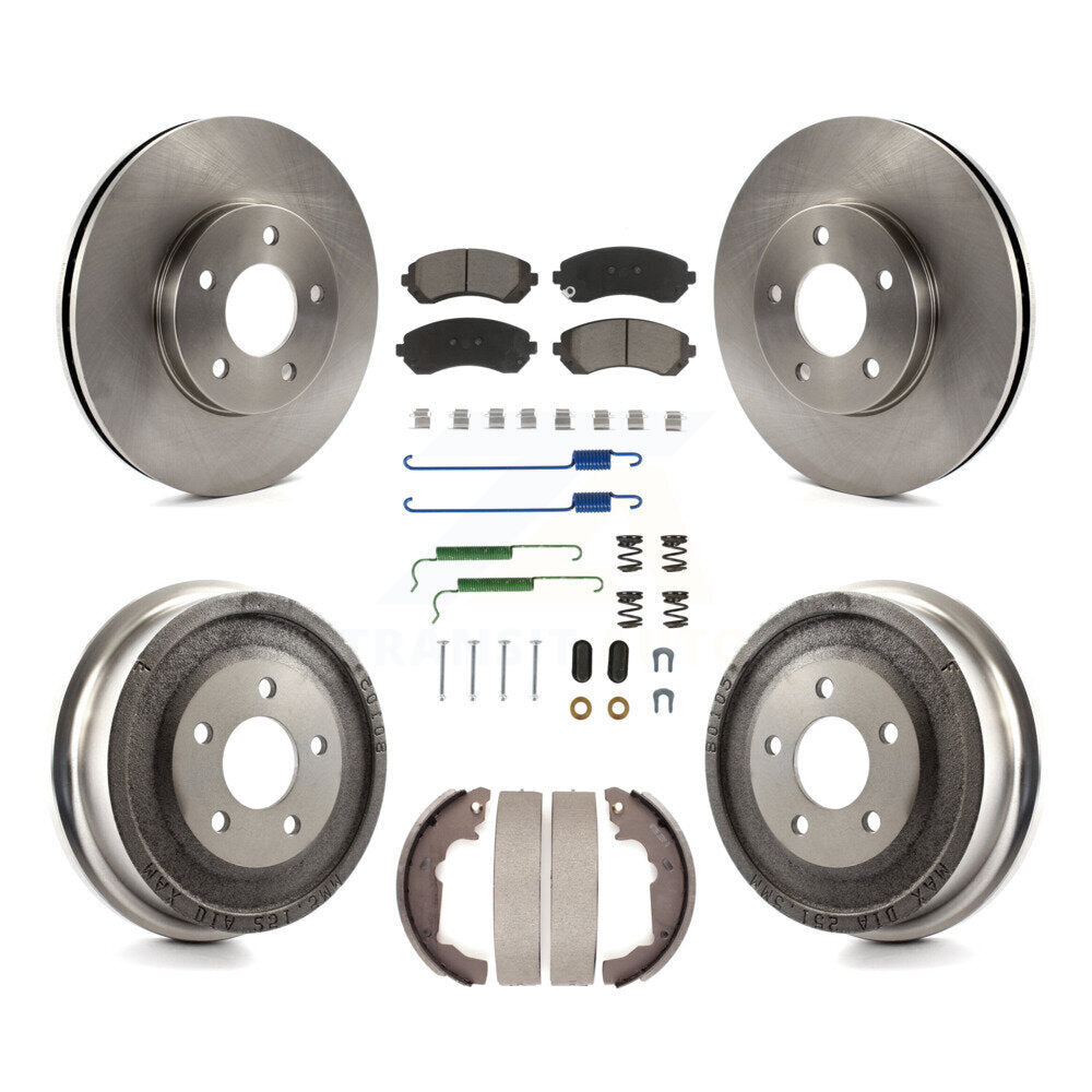 2001 2002 2003 2004 2005 Pontiac Aztek AWD Drum rear brakes