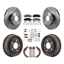 Load image into Gallery viewer, Front Rear Brake Rotors Ceramic Pad &amp; Drum Kit (7Pc) For Ford Ranger Mazda B4000