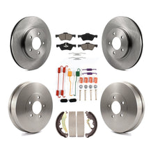 Load image into Gallery viewer, Front Rear Disc Brake Rotor Ceramic Pad &amp; Drum Kit (7Pc) For Ford Escape Mercury