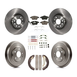 2011 2012 Volkswagen VW 4Motion Motion Jetta Drum rear brakes